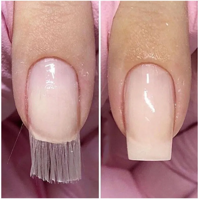 10 шт./компл. Форма для ногтей Fibernails акриловые наконечники наращивания