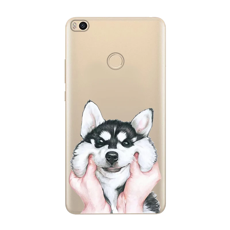 HSQ CROWNPRO силиконовый Xiaomi Mi Max 2 Чехол Крышка Xiaomi Mi макс 3 чехол мягкий TPU с рисунком Краски задняя Защитный чехол Xiaomi Mi Max 2 - Цвет: HSQ
