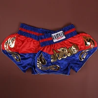 mixed color quick dry boxing pants printing mma shorts kickboxing fight muay thai boxing shorts breathable bjj trunks