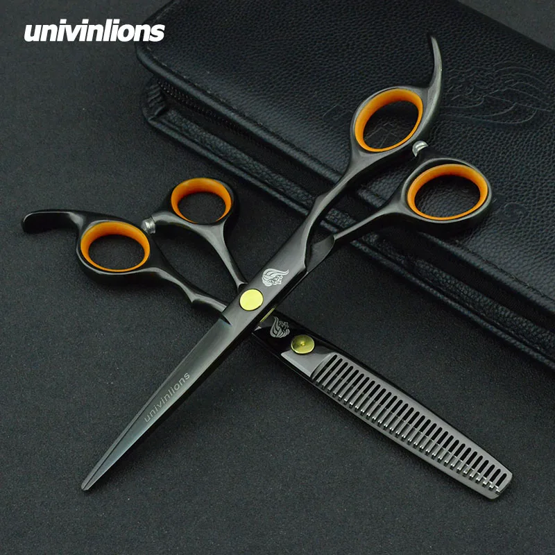 6" hairdresser Japan salon scissors professional haidressing scisssors kit hair cutting shears for barber pro hair clippers set