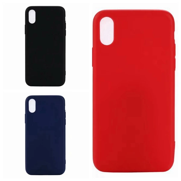 Ультратонкий матовый чехол для iphone 6 6s 7 8 plus 5S se мягкий силиконовый из ТПУ X