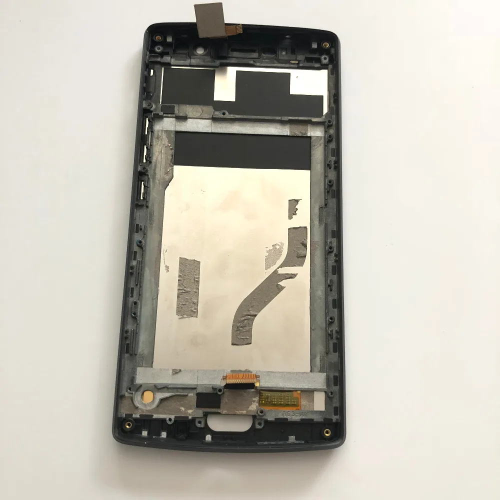 Б/у ЖК-экран + сенсорный экран рамка для DOOGEE BL7000 MTK6750T восемь ядер 5 дюйма FHD 1920x1080