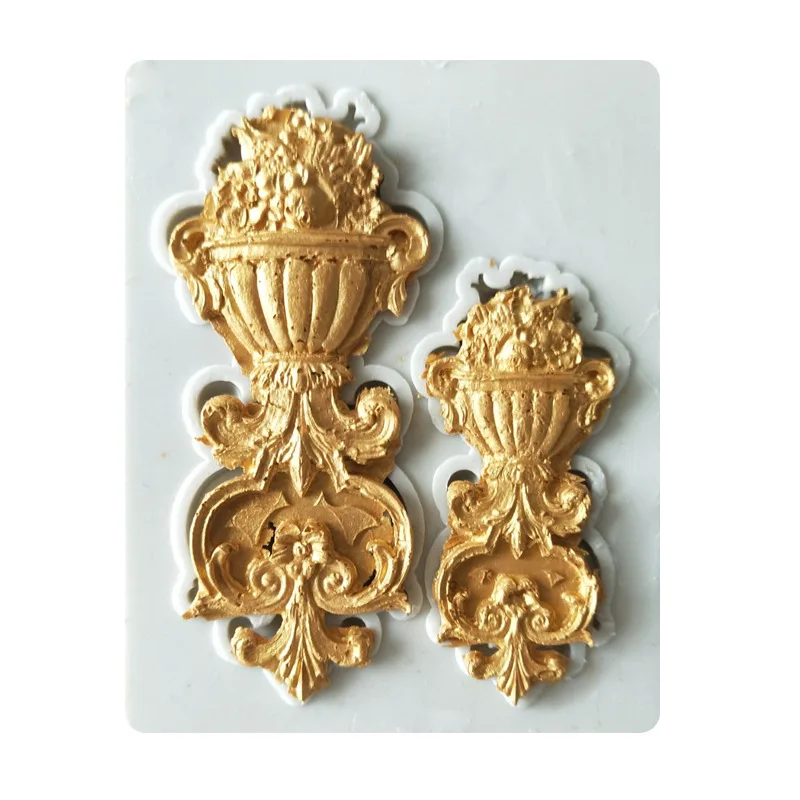 

Luyou 1pcs Lace Silicone Baking Tools Cake Lace Mold Flower Pattern Fondant Molds Lace Cake Decorating Tools FM1566