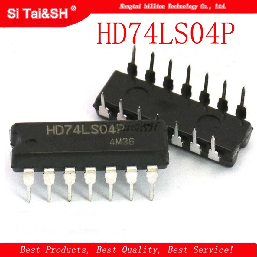 1cs/лот SN74LS04N DIP14 SN74LS04 DIP 74LS04N 74LS04 DIP-14 HD74LS04P IC
