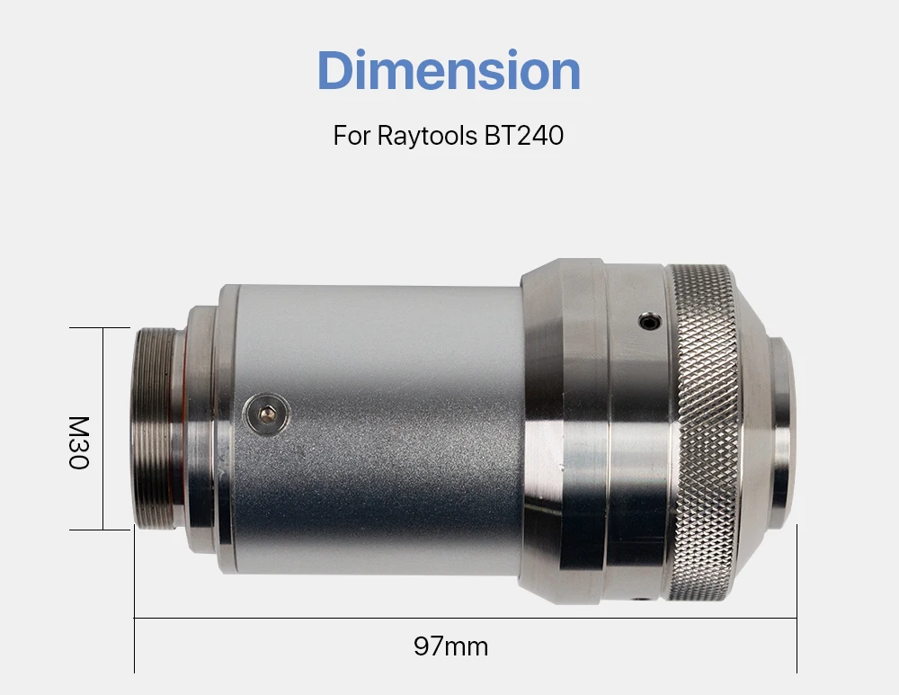 Cloudray QBH разъем Raytools лазерная головка BT240 BT240S для волоконной лазерной резки 1064nm