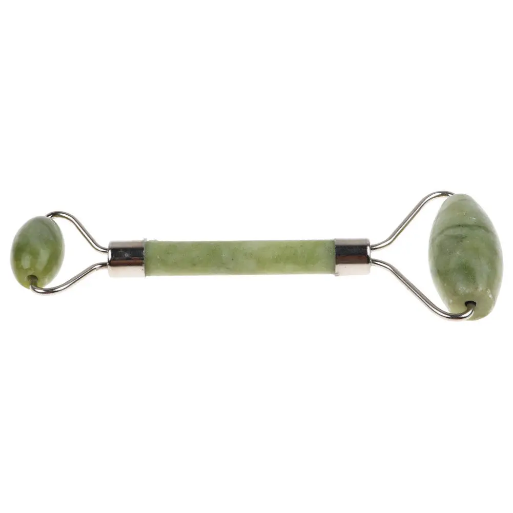 Лица нефрит для массажа роликовый похудения Jade Красота устройства массаж