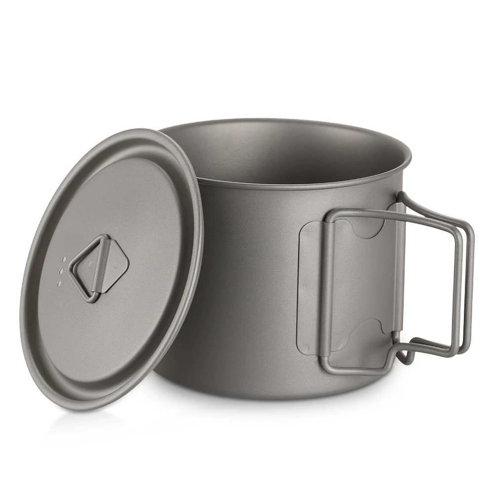 Набор титановых столовых приборов Lixada складная ложка-вилка чашка для воды кружка