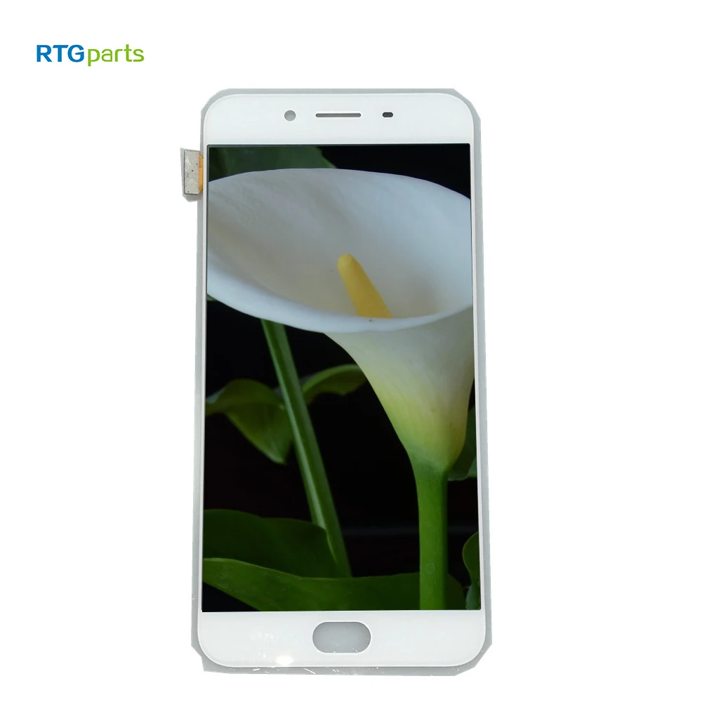 RTGparts Amoled кодирующий преобразователь сенсорного экрана в сборе с рамкой для Oppo R9s |