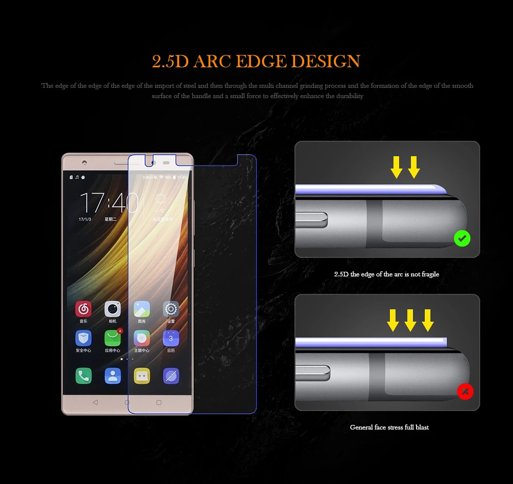 Uppbo телефон Экран Защитная пленка для lenovo Phab 2 Plus Phab2 плюс PB2-670M PB2-670Y PB2-670N закаленное Стекло