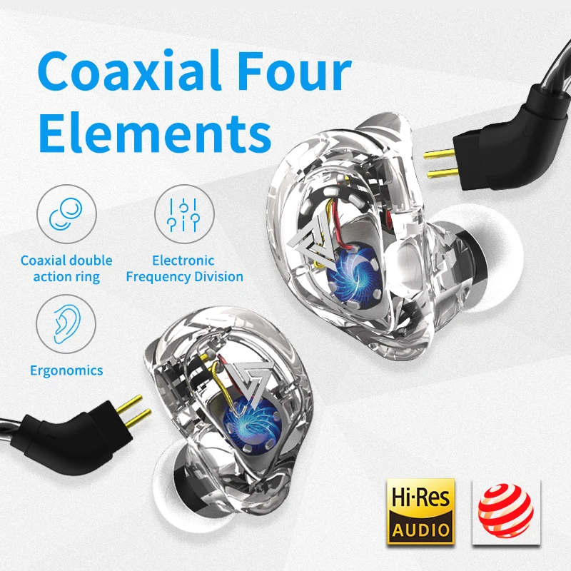 Наушники Powstro In Ear Hi Fi DJ для бега спортивные удобные наушники гарнитура ZS10 ZS6 Fone De
