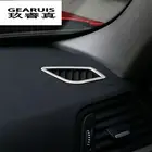 Декоративная накладка на вентиляционное отверстие для автомобиля, из нержавеющей стали, для BMW 34 серии GT F30 F31 F32, 2 шт.