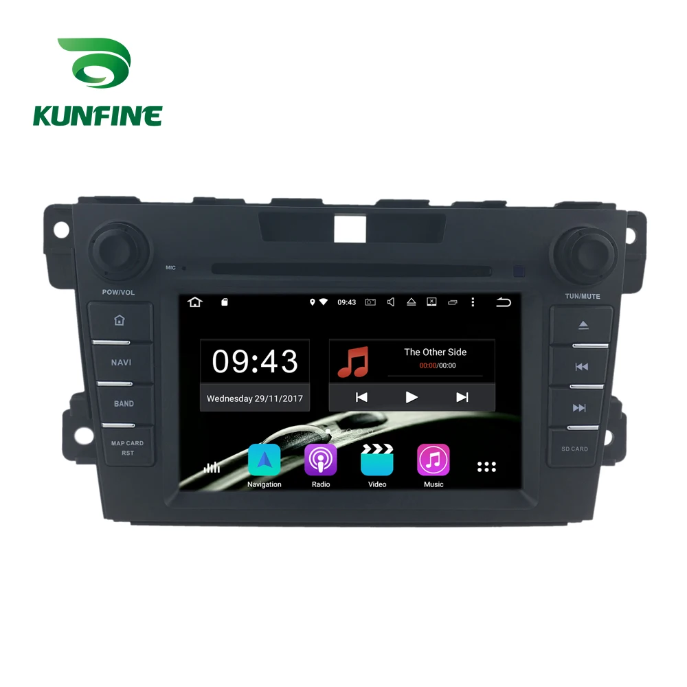 Android 9 0 Core PX6 A72 Ram 4G Rom 64G Автомобильный DVD GPS мультимедийный плеер стерео для Mazda CX 7