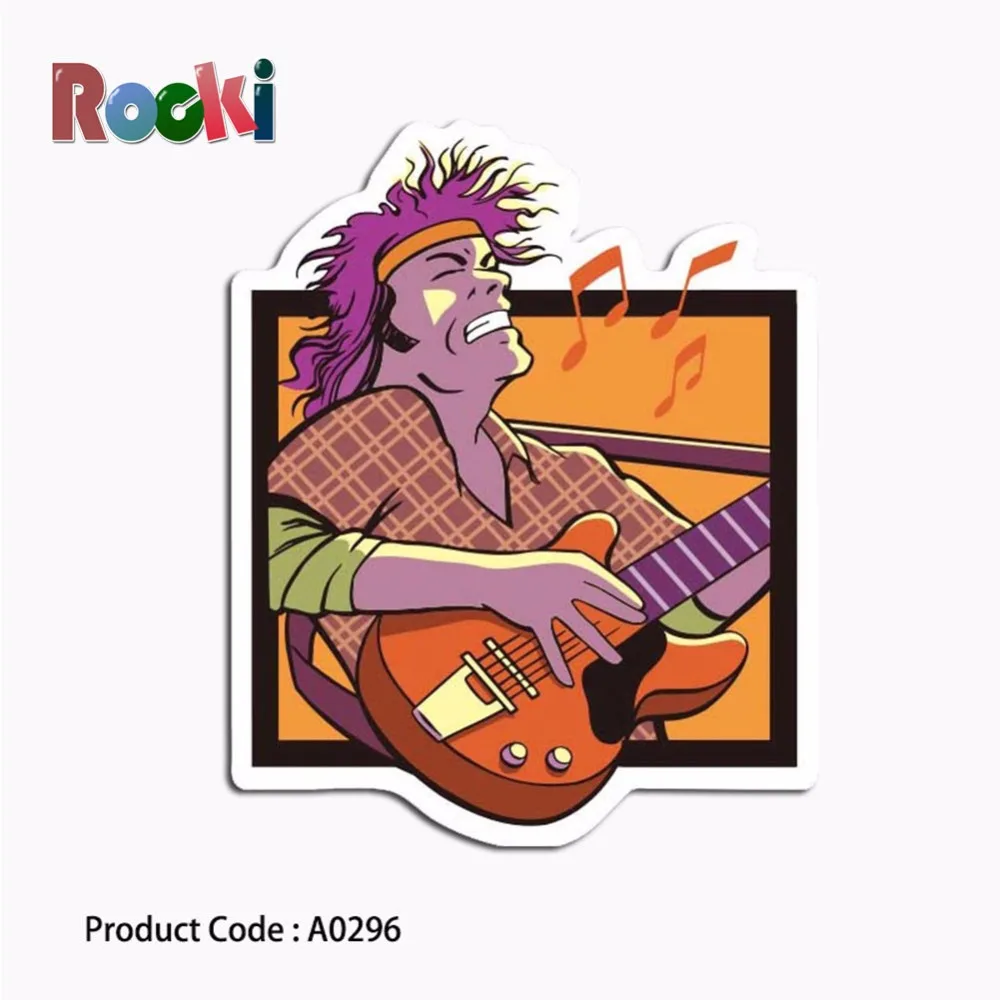 A0295 наклейки let's rock в стиле хип хоп Свободный стиль водонепроницаемый чемодан