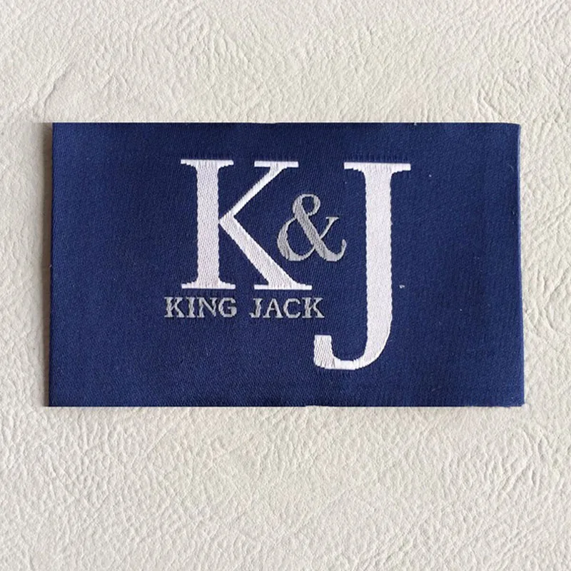 Индивидуальная маркировка на одежду новый бренд тканые этикетки ярлыки для