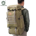 60L открытый большой тактическая сумка рюкзак военный рюкзак Кемпинг Пеший Туризм рюкзак армии Molle Travel Pack