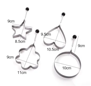 Много других креативных жареных яиц Толстая нержавеющая сталь для форма