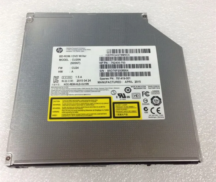Новый оригинальный тонкий диск gm 9 5 мм SATA BD cd rom/DVD запись Blu Ray DVD накопитель CU20N CU10N