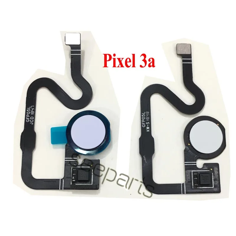 For Google Pixel 3a Fingerprint Flex Cable Sensor Touch ID Home Button XL | Мобильные телефоны и аксессуары