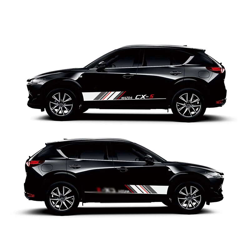 World Datong Sport Stripes автомобильные наклейки для Mazda CX 5 Mark Levinson Styling виниловые на дверь