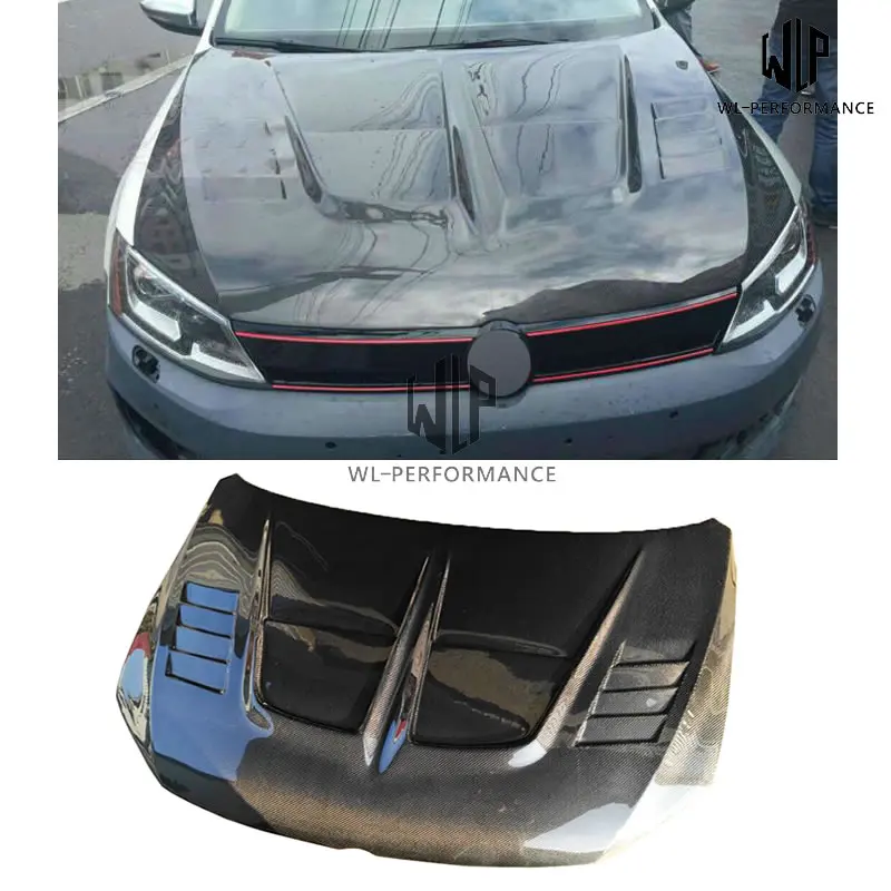Высококачественный комплект капота заднего багажника VW из углеродного волокна