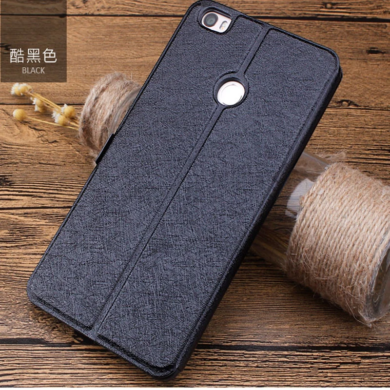 Чехол для Xiaomi mi max 6 44 откидной с открытым окошком чехол из искусственной кожи mimax