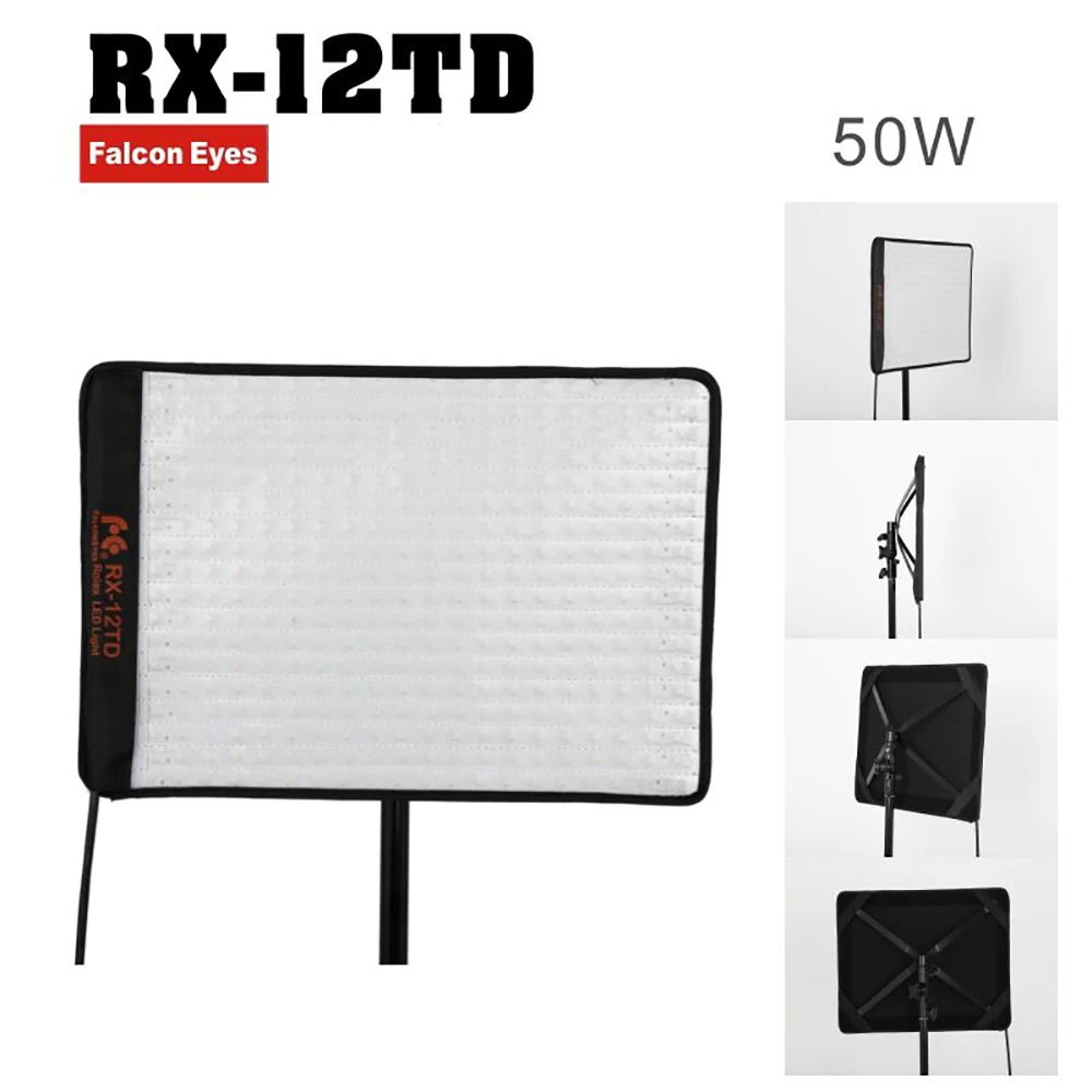 Сокол Средства ухода для век 50 Вт Портативный 280 шт. фото светодиодный свет roll Flex