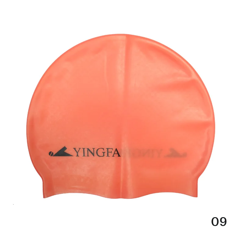 Одноцветная шапочка для плавания взрослых брендовая Высококачественная