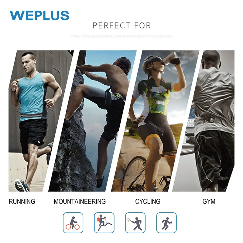 WEPLUS лайкра Ткань водонепроницаемая сумка с талией рюкзаки для мобильного