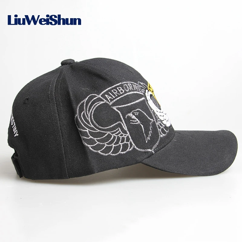 Liuweishun Открытый тактический Бейсболки для женщин ВВС США embroiderr головы орла Snapback