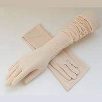 uv hand protection sunscreen women long gloves modal summer spring full finger driving touch screen lady long gloves arm gloves