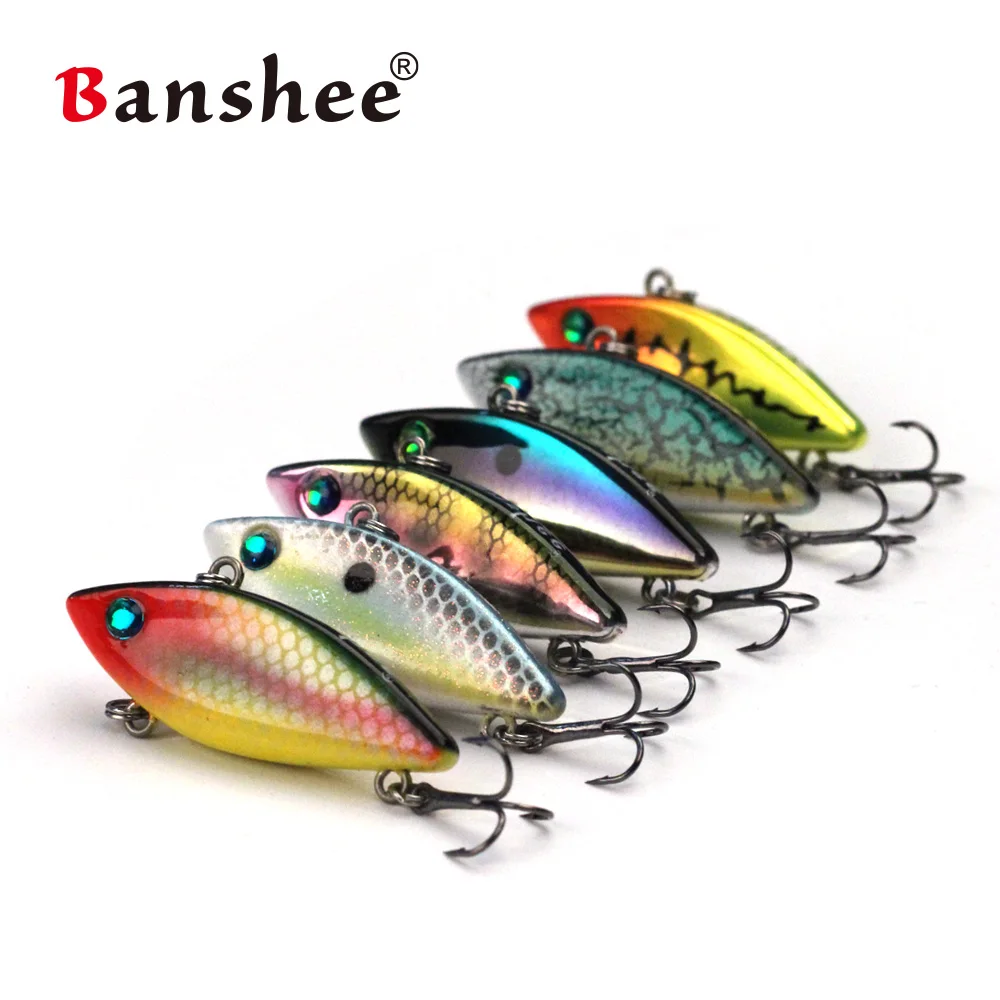 Banshee 6 шт Lipless приманки набор воблеры для окуня Щука приманка погремушка