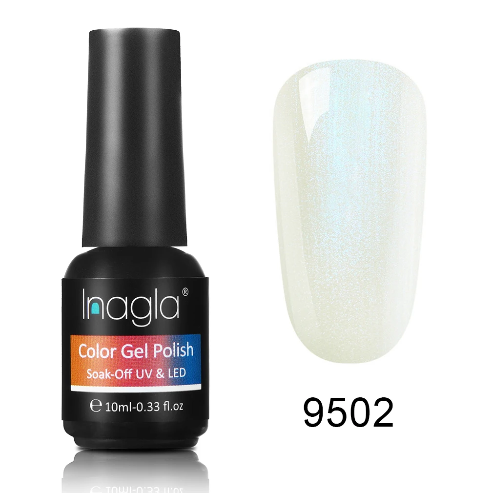 Inagla 10 мл оболочка для дизайна ногтей УФ гель лак основа верхнее покрытие