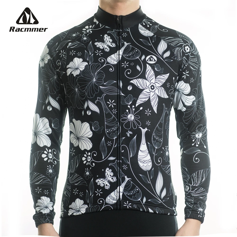 Командные комплекты с длинным рукавом для велоспорта мужские трикотажные