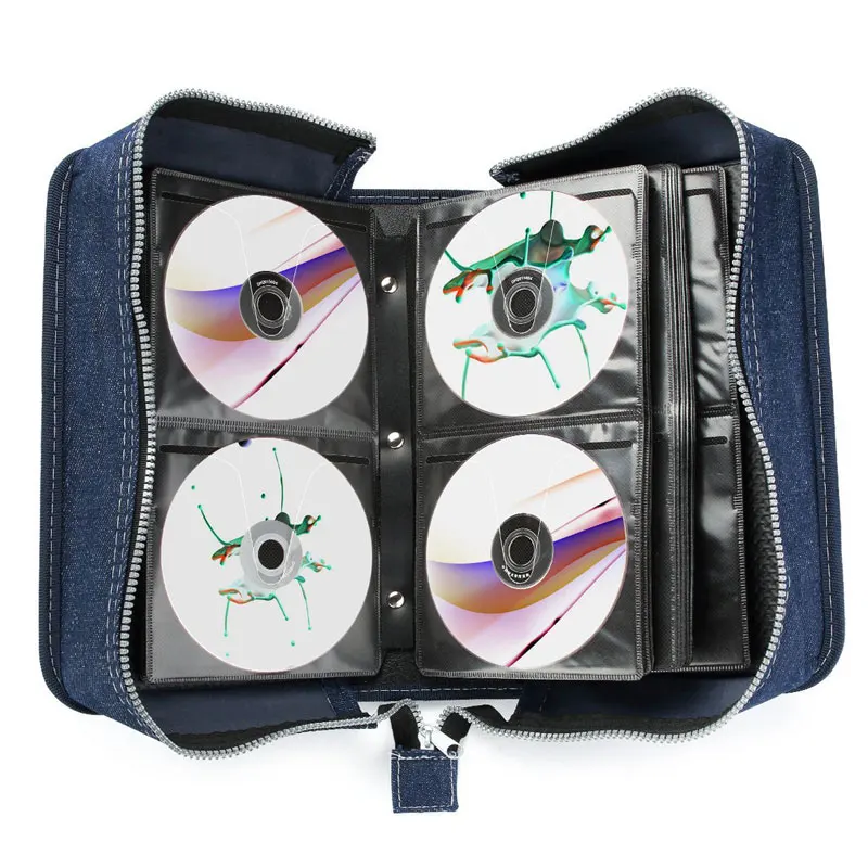 Ymjywl CD чехол новый DVD/CD сумка большой емкости 128 дисковый коллекционный Высокое