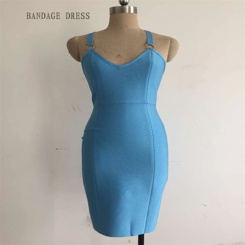 Новинка 2017 года Для женщин синий ремень спинки Bodycon пикантные и элегантные
