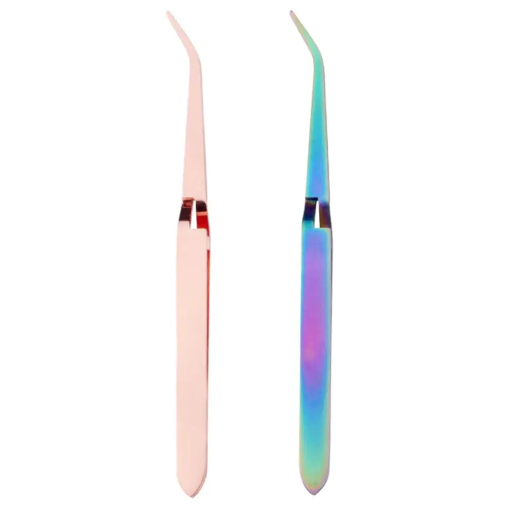 Многофункциональный Пинцет для дизайна ногтей из нержавеющей стали зажим