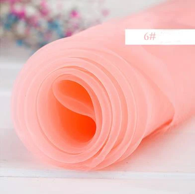 

Transparent Organza Fabric Thin Light Weight for Curtain Lining Wedding Dress