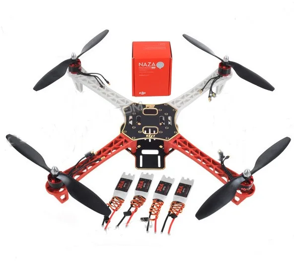 

All Original F450 Quadcopter Frame with ESC Motor Propeller & NAZA M Lite with GPS with Landing Gear Combo Kit
