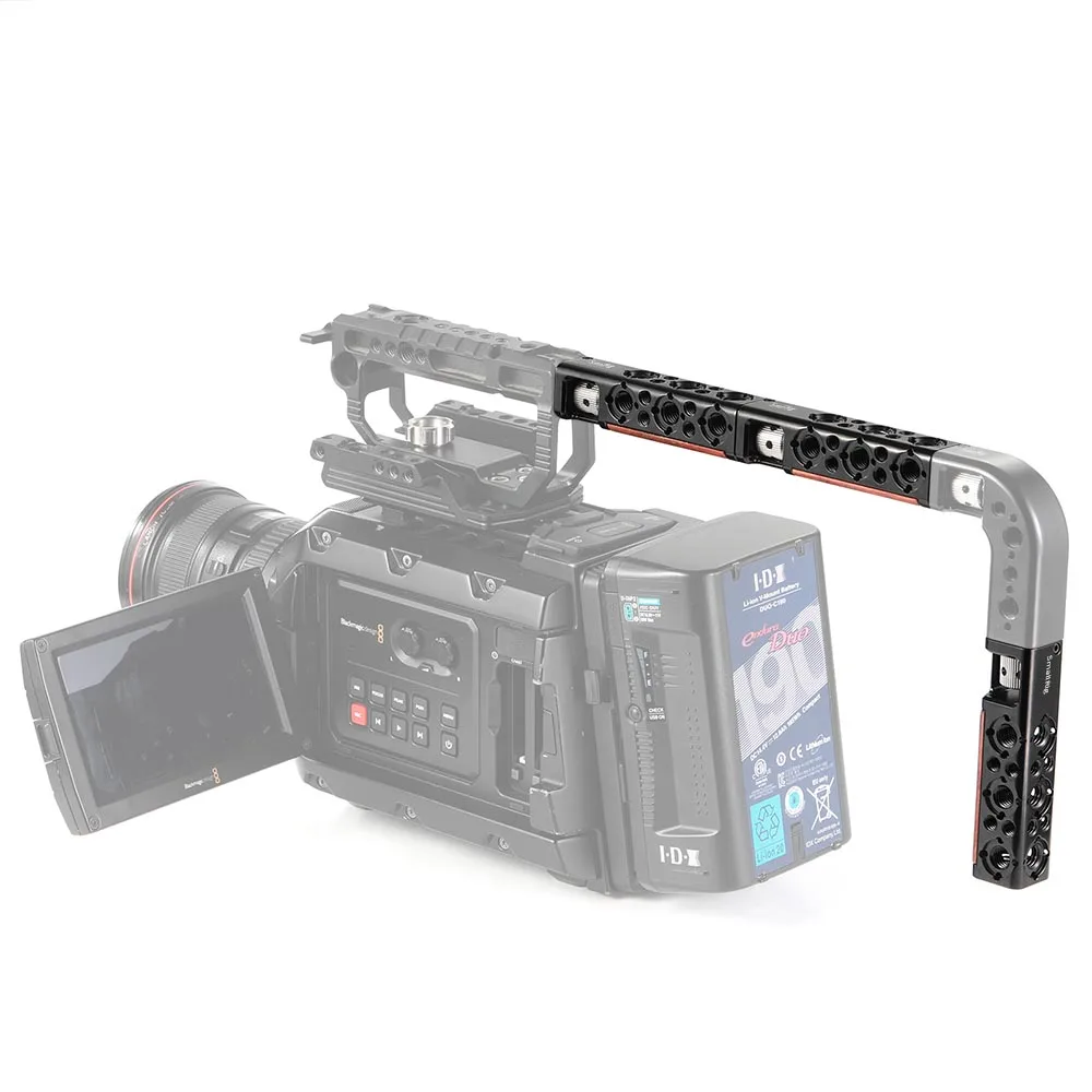 SmallRig верхняя ручка прямой удлинитель с ARRI определение местоположения отверстие/Встроенный дерево для расширения DSLR камеры клетка Верхняя ручка-HTR2297