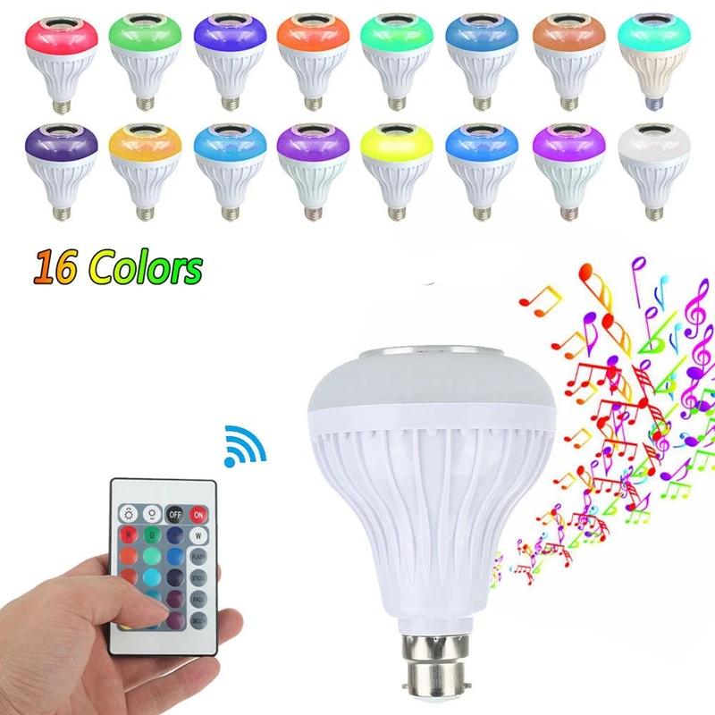 Умная RGB Беспроводная Bluetooth акустическая лампа музыкальная игра умный