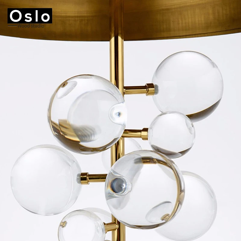 Oslo деревянные модные хрустальные настольные лампы для спальни роскошные