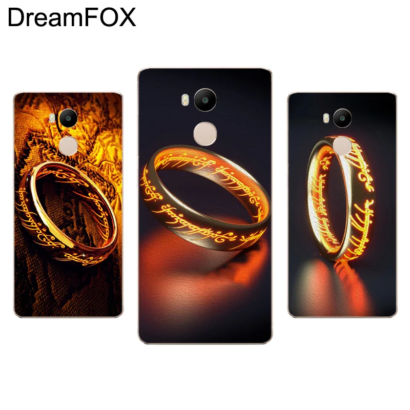 DREAMFOX M251 Властелин колец крутое кольцо силиконовый чехол-накладка из мягкого ТПУ