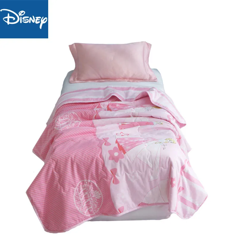 

Disney summer quilt comforter for kids girls bedroom frozen Elsa and Anna 200*230cm cotton bedding lady home decoration hot sale