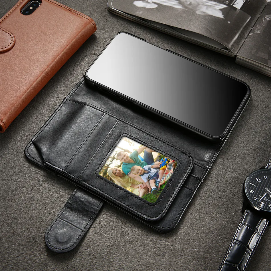 KISSCASE книжный кожаный чехол для iPhone X 7 8 кошелек чехол для iPhone 6 6 S 7 Plus XR XS MAX 5 5S SE Роскошный чехол-держатель для карт