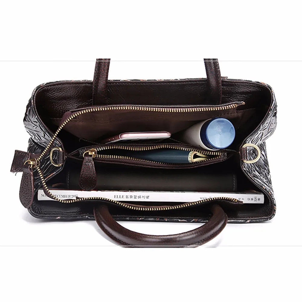 Новое поступление женские сумки мессенджеры из натуральной кожи Дамская офисная