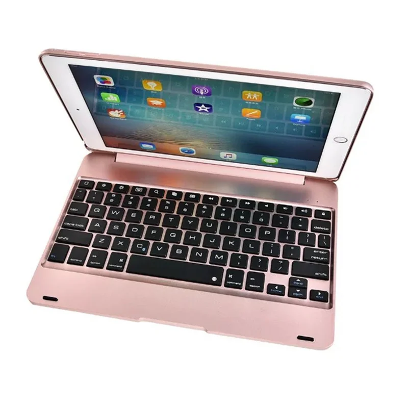 Kemile Беспроводная Bluetooth клавиатура для iPad Pro 9 7 A1673 & A1675 тонкий смарт чехол air 2 A1566 A1567