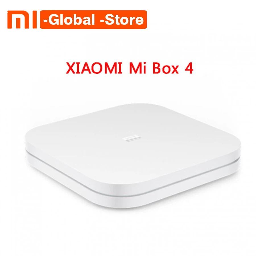 Новая китайская версия Xiaomi Mi Box 4 Смарт Голосовое управление Android ТВ приставка 2 Гб