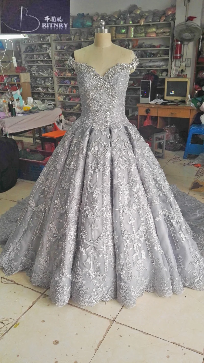 2018 New Arrival Wedding Dress Luxury Princess Long Train Bride Sweetheart Ball Gown Lace | Свадьбы и торжества