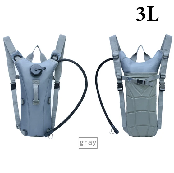 3L Gray West biking велосипедная фляга для воды на открытом воздухе кемпинг туризм водный Пузырь велосипедная сумка большая емкость гидратационный рюкзак велосипедная сумка для воды - Цвет: 3L Gray