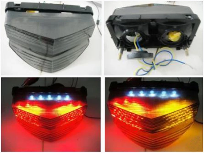 

Motocycle LED Tail Light For Honda CBR 600 F4i Tail Light 2001-2003 01 02 03 Clear Integrated LED [TL16]